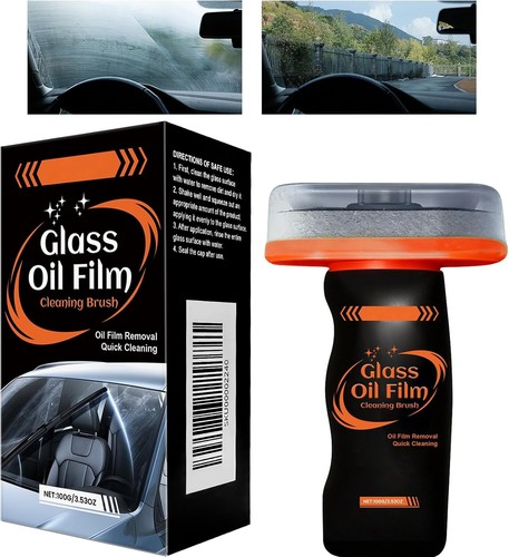 Glass emulsion oil film - glass,